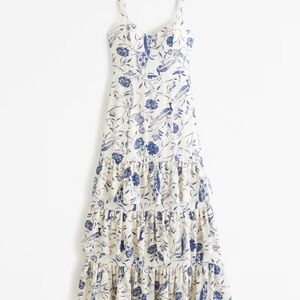 Drama ruffle tiered gown (Abercrombie & fitch)